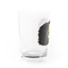 有限会社サイエンスファクトリーのたぬきのリンク　黒 Water Glass :left