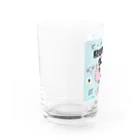 ピーチフルのグッズショップのピーチフルの駅徒歩20分ラジオグッズ Water Glass :left