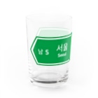 柴トレ工房のソウル&平壌 Water Glass :left