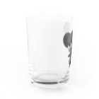 LONESOME TYPEのハッピーマウス Water Glass :left