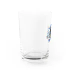 ほんだ猫の酒水の振袖 Water Glass :left