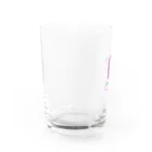 にゃんにゃん爆発広場の蛙化現象ちゃん Water Glass :left