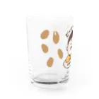 モンペル市場のピーナッツバターボーイ Water Glass :left