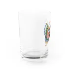 RaccoonDogTattooのばたふらいがーる Water Glass :left