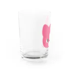 保護猫もいねこのどデカくれよん猫 2 Water Glass :left