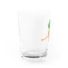 フランスパンの端くれのBeautiful Carrot Water Glass :left