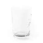 にしやま み〜たろうのみんなでおやすやすや Water Glass :left