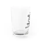 くろぺい舎のワンチャン Water Glass :left