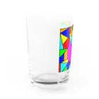 I’m SIURSIRUのステンドグラス風ニャンコグラス グラス左面