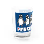 penguininkoのpenguin tale navyblue version② Water Glass :left