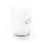 自由のふわふわいぬ Water Glass :left