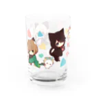 佐治の猫少年とあるトリ Water Glass :left