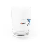 のんざき港のモササウルス Water Glass :left