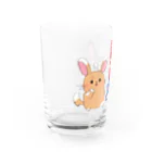 七夕屋さんの因果応報チンチラちゃん Water Glass :left