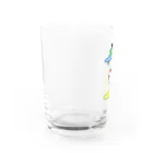 🍙猫かぶりさんのおうち🍙のキャトルミューティレーション猫かぶりさん Water Glass :left