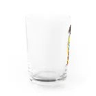 勇気を与えるつきのうた🌝のつきのうた着ぐるみと中の人 Water Glass :left