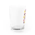 いきものや　のの（別館）のたこたこたこシルエット Water Glass :left