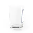 肉だんごのチューリップ くすみブルー Water Glass :left