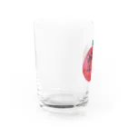 りんご農家の酒池肉りんごマンフェイス Water Glass :left