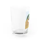 まゆらびのベゴニアマクラータちゃん Water Glass :left