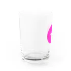 PのCIRCLE PINK. Water Glass :left