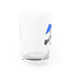 usa100のチラッ ポンコツヒーロー Water Glass :left