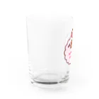 Nari's Farm(ナリズファーム)ひつじと桃のNO PEACH,NO LIFE.★ Water Glass :left