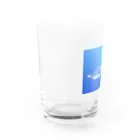 水まんじゅう屋さんのシロワニちゃん Water Glass :left