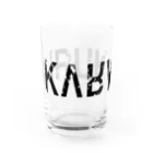 KARAKURI - Craft Beer・Sake・Natural Wine -のKARAKURI（３周年デザイン） Water Glass :left