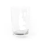 風優りん乃。の天気の天使　曇☁️ Water Glass :left