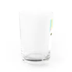 SHOP ベアたんのしろねこオッドアイさん Water Glass :left