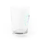 犬吠え商店の時に学びて遠くへ行きたい Water Glass :left