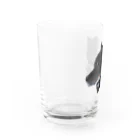 SASARiNS のThe black dog Water Glass :left