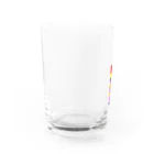 pinyo吉の誕生日　ロウソク小 Water Glass :left