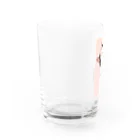 meowのハチワレ Water Glass :left