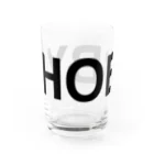 TOKYO LOGOSHOP 東京ロゴショップのHOBBY-ホビー- Water Glass :left