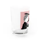 石松チ明 不美人画店の甘ったれ Water Glass :left