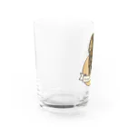 Masashi Kaminkoの【パンダ】百獣の王ポンちゃん Water Glass :left