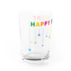 VIETSTAR★１０８のレトログラス　Happy Birthday  Water Glass :left