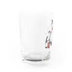 VIETSTAR★１０８のレトログラス　5匹のニャンコ Water Glass :left