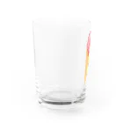 VIETSTAR★１０８のレトログラス　ストロベリーアイスクリーム Water Glass :left