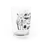 VIETSTAR★１０８のレトログラス　ハロウィンブラック Water Glass :left