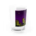 ドット絵アイテムの夜景 Water Glass :left