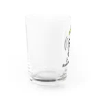 TVHBDの電波塔ロゴ Water Glass :left