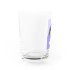 gumiの推し色★Blue レコード Water Glass :left