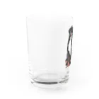 lilyamamのバーニーズマウンテンドッグ　lilyamam Water Glass :left