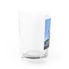 レザーウッドのフレブル ゴンちゃん名古屋へ行く Water Glass :left