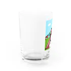 Fortune Campers そっくの雑貨屋さんのテントの中からどんちゃん Water Glass :left