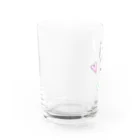 うさぎ石鹸のI ♡ KOMATSUNA Water Glass :left