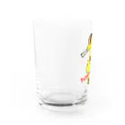 ぐずぐず夫の店の二日酔いのタツノオトシゴジジイ Water Glass :left